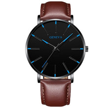 Load image into Gallery viewer, Mens Minimalist Ultra Thin Quartz Watch
