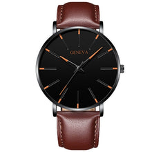 Load image into Gallery viewer, Mens Minimalist Ultra Thin Quartz Watch