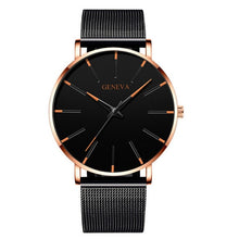 Load image into Gallery viewer, Mens Minimalist Ultra Thin Quartz Watch