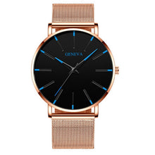 Load image into Gallery viewer, Mens Minimalist Ultra Thin Quartz Watch