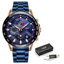 Load image into Gallery viewer, Mens Luxury Sports Style Quartz Watch