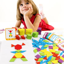 Load image into Gallery viewer, 155Pcs Montessori Creative Shape Puzzles Board Set

