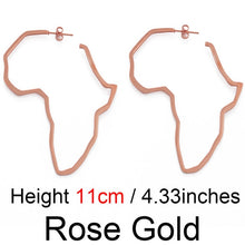 Load image into Gallery viewer, African Ornaments Gold Color Earrings
