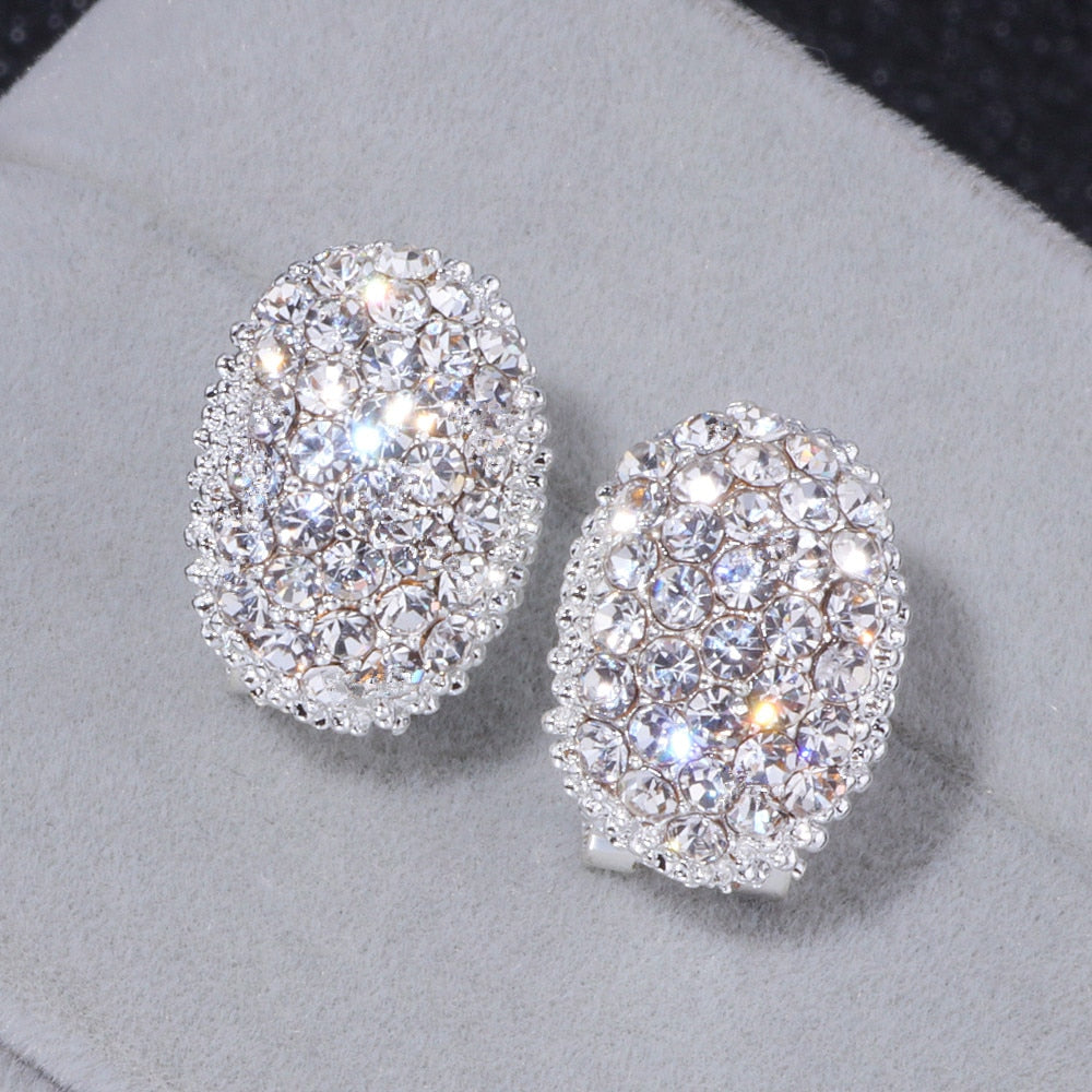 Classic Elegant Romantic Cubic Zirconia Studs