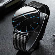 Load image into Gallery viewer, Mens Minimalist Ultra Thin Quartz Watch
