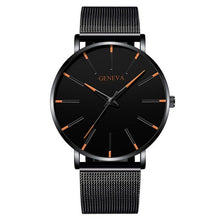Load image into Gallery viewer, Mens Minimalist Ultra Thin Quartz Watch
