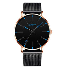 Load image into Gallery viewer, Mens Minimalist Ultra Thin Quartz Watch
