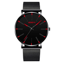 Load image into Gallery viewer, Mens Minimalist Ultra Thin Quartz Watch
