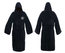 Load image into Gallery viewer, Mens Hooded Jedi Winter Bathrobe
