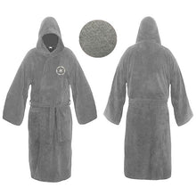 Load image into Gallery viewer, Mens Hooded Jedi Winter Bathrobe
