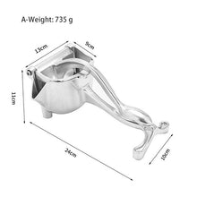 Load image into Gallery viewer, Manual Juice Squeezer Hand Juicer
