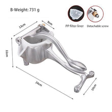 Load image into Gallery viewer, Manual Juice Squeezer Hand Juicer
