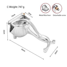 Load image into Gallery viewer, Manual Juice Squeezer Hand Juicer
