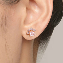 Load image into Gallery viewer, Trendy Paw Studded Earrings
